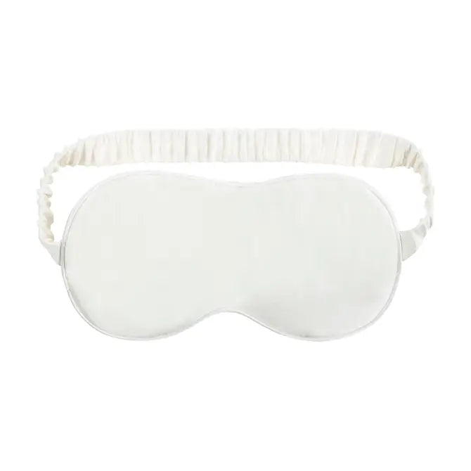 Blissful Sleep Silk Eye Mask — Navy