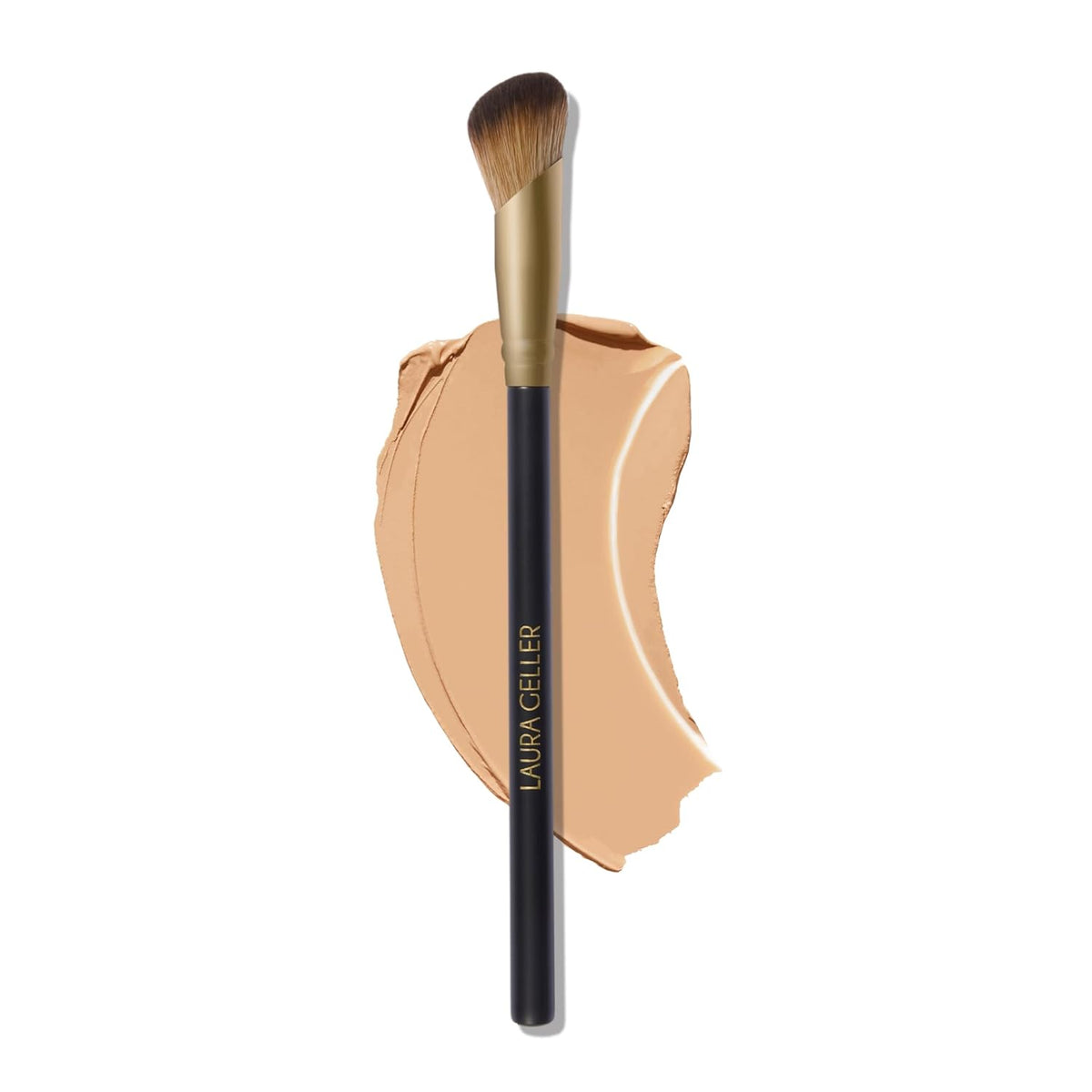 LAURA GELLER NEW YORK Cosmetic Professional Makeup Brushes - Cruelty-Free 02 Retractable Angled Kabuki Brush