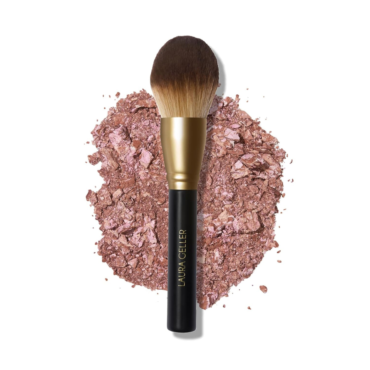 LAURA GELLER NEW YORK Cosmetic Professional Makeup Brushes - Cruelty-Free 02 Retractable Angled Kabuki Brush