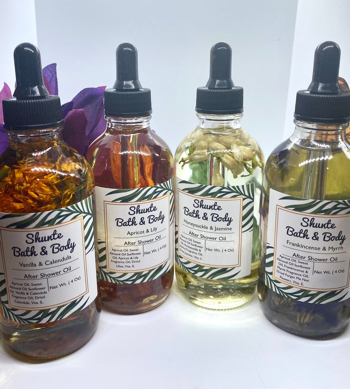 Sun-Infused After-Shower Body Oil