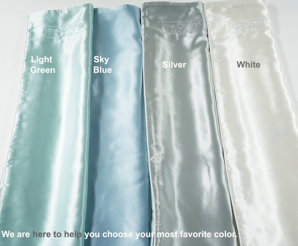 Mulberry Silk Pillowcase Pair — Cream