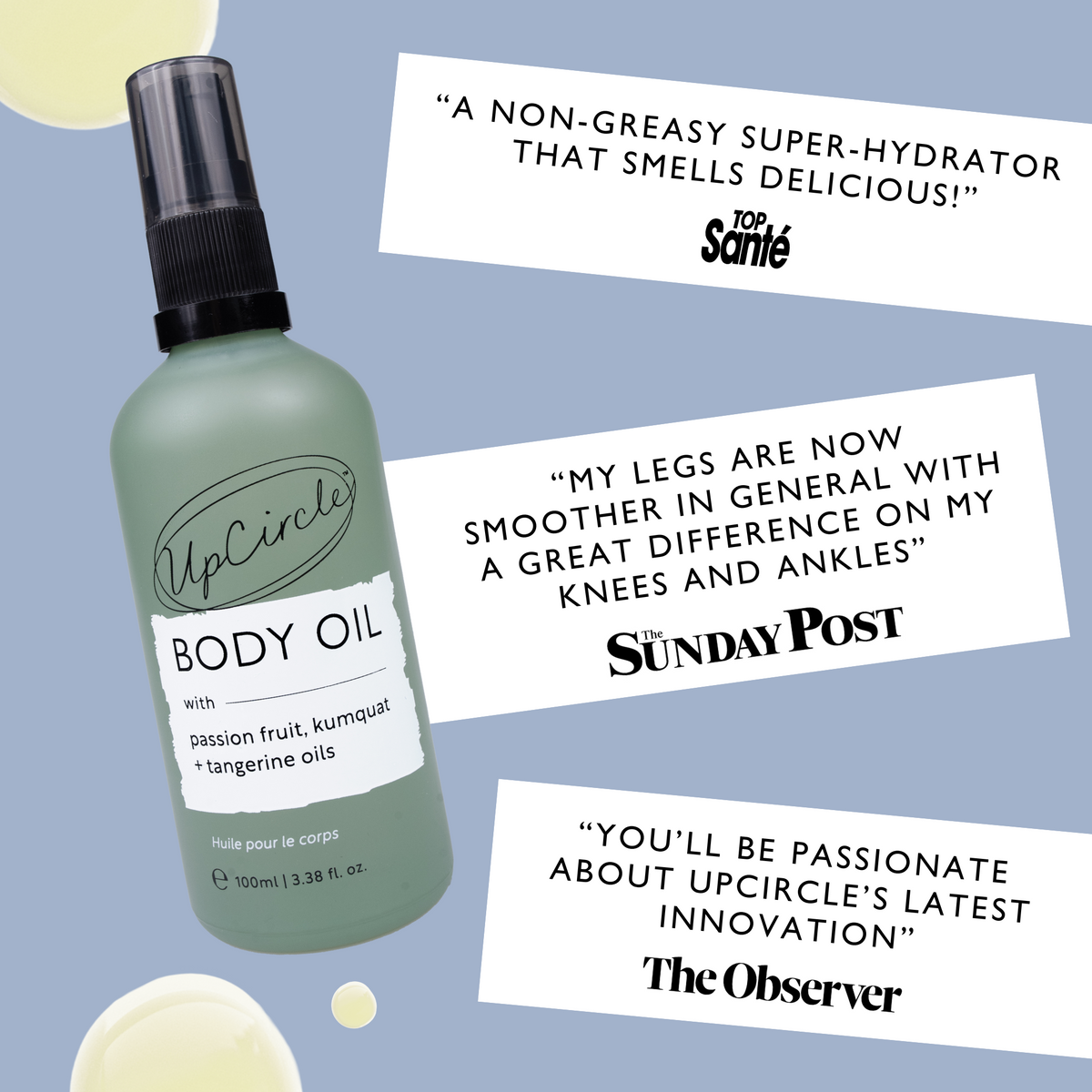 UpCircle Passion Fruit Body Oil