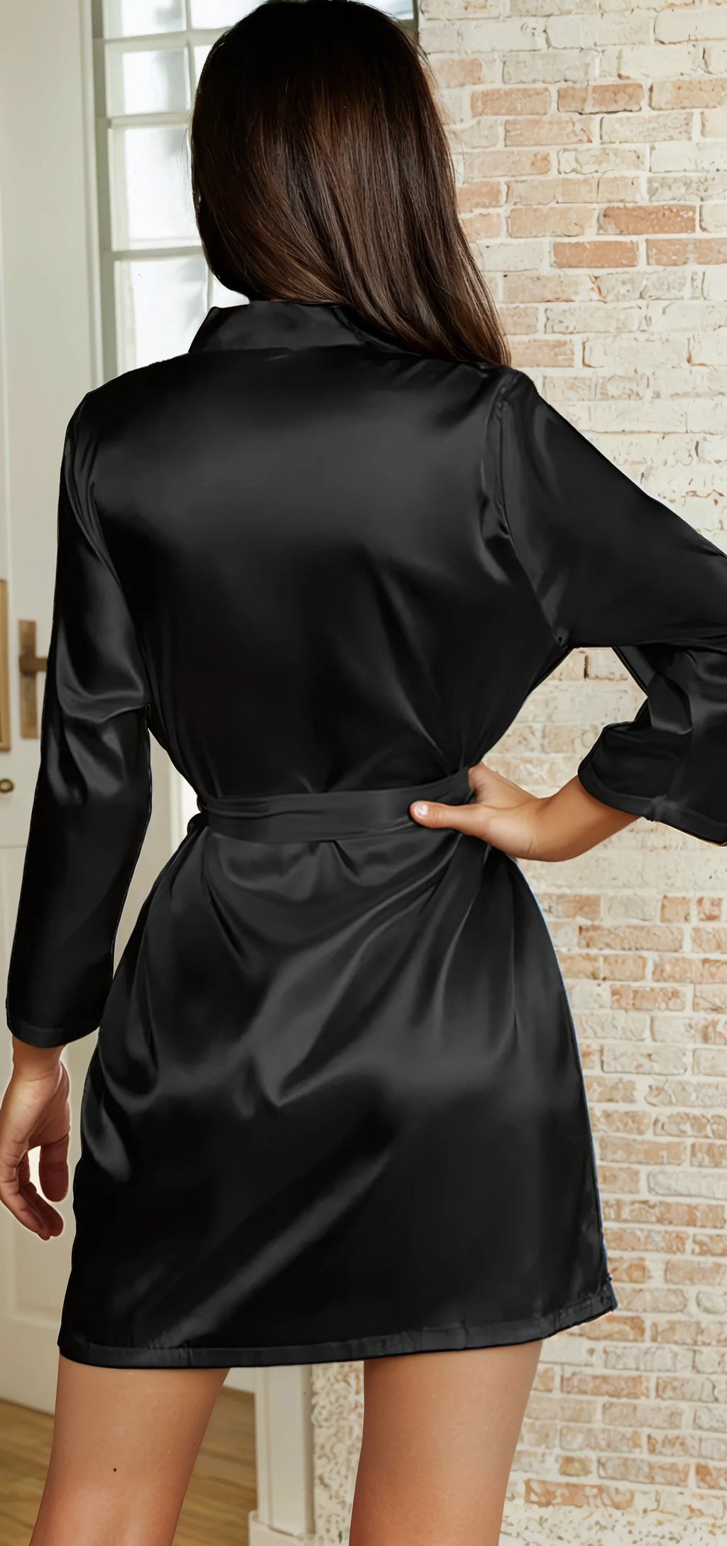 The Classic Satin Robe