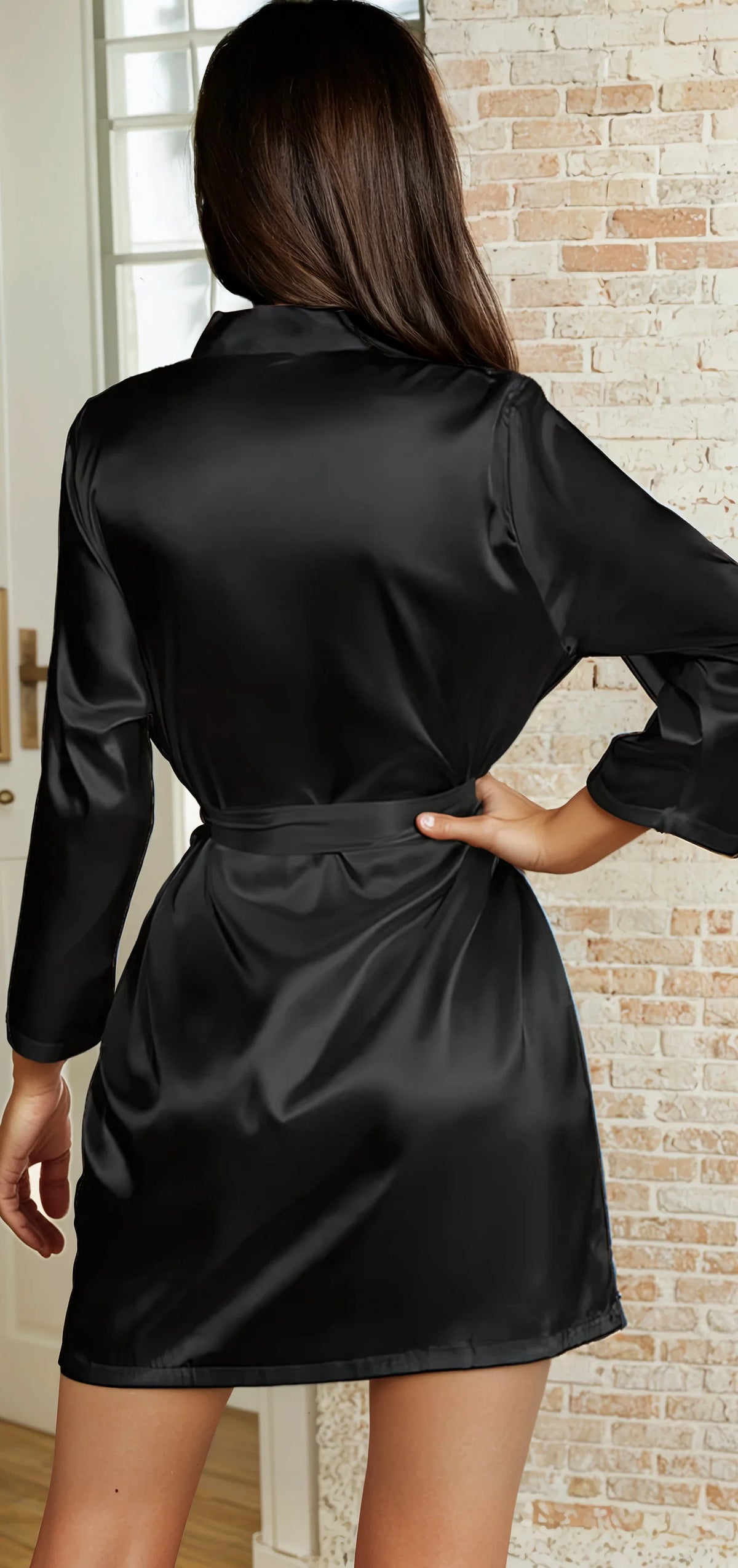 The Classic Satin Robe
