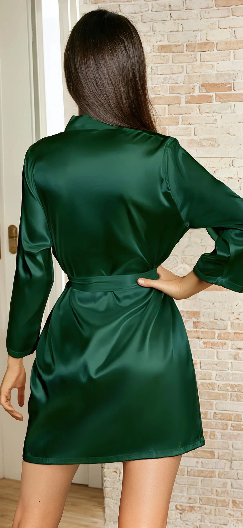 The Classic Satin Robe
