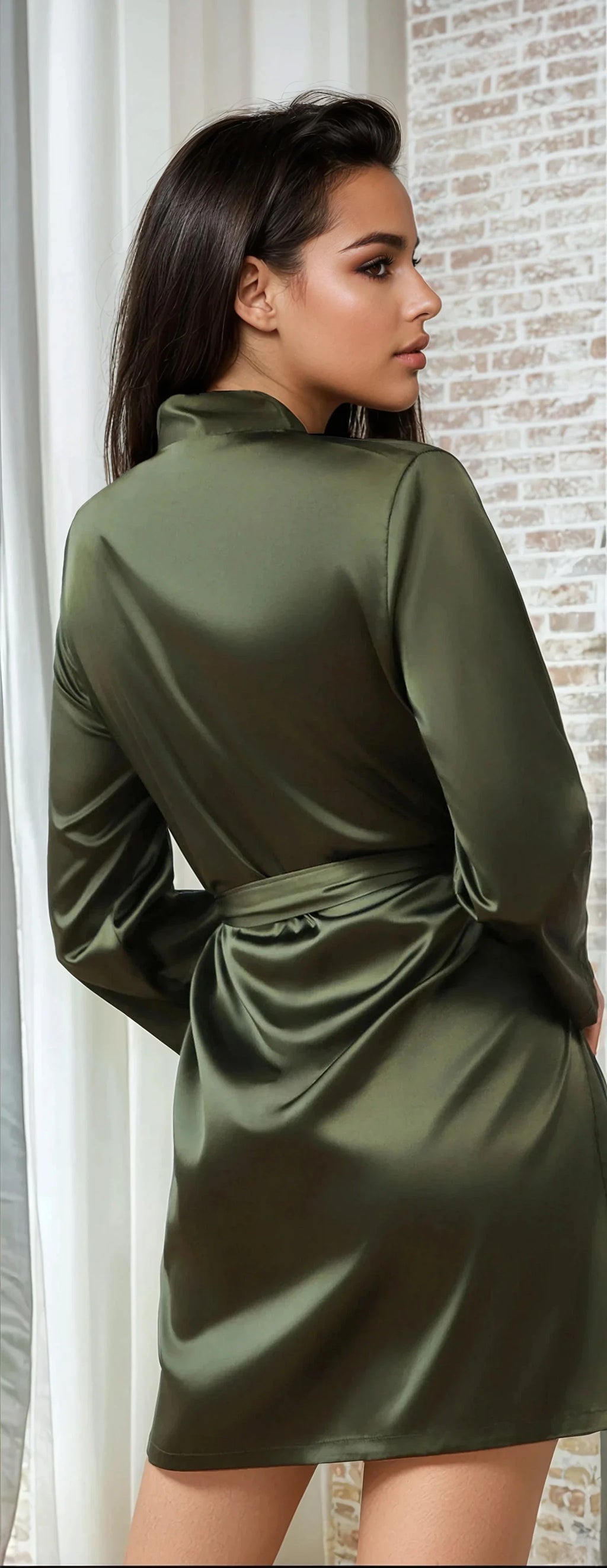 The Classic Satin Robe