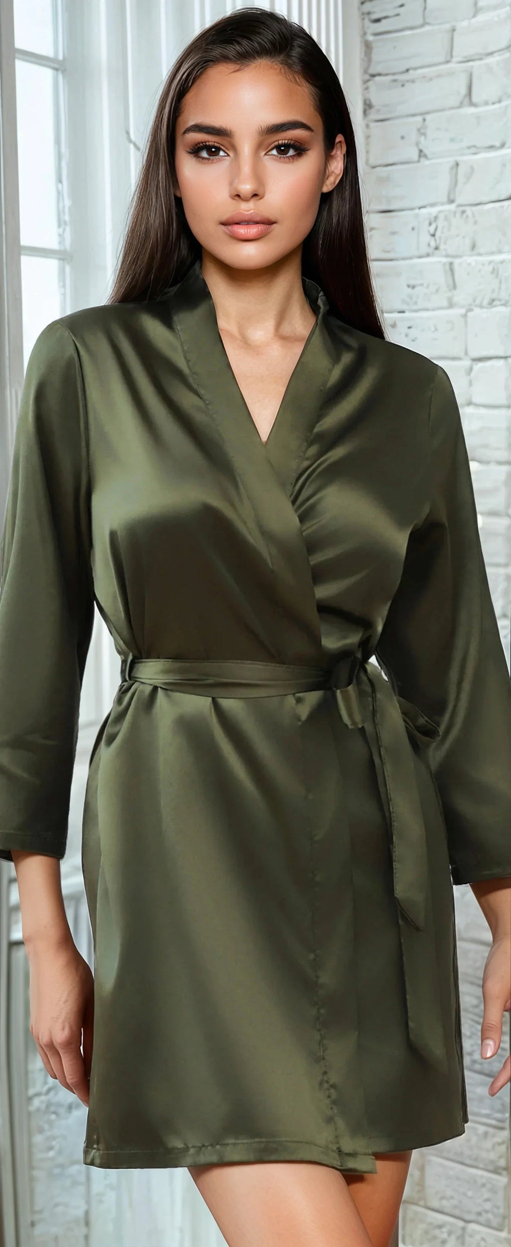 The Classic Satin Robe