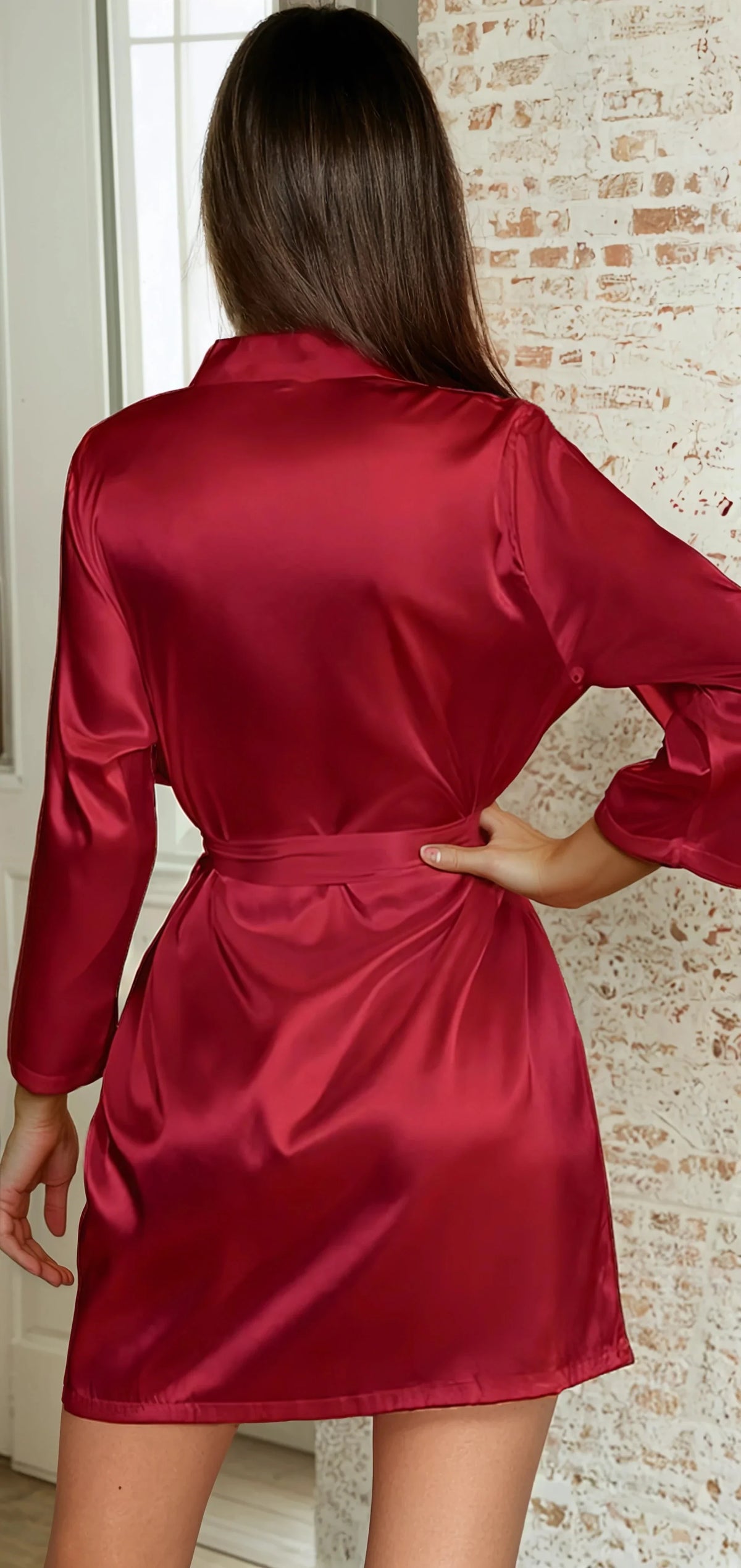 The Classic Satin Robe