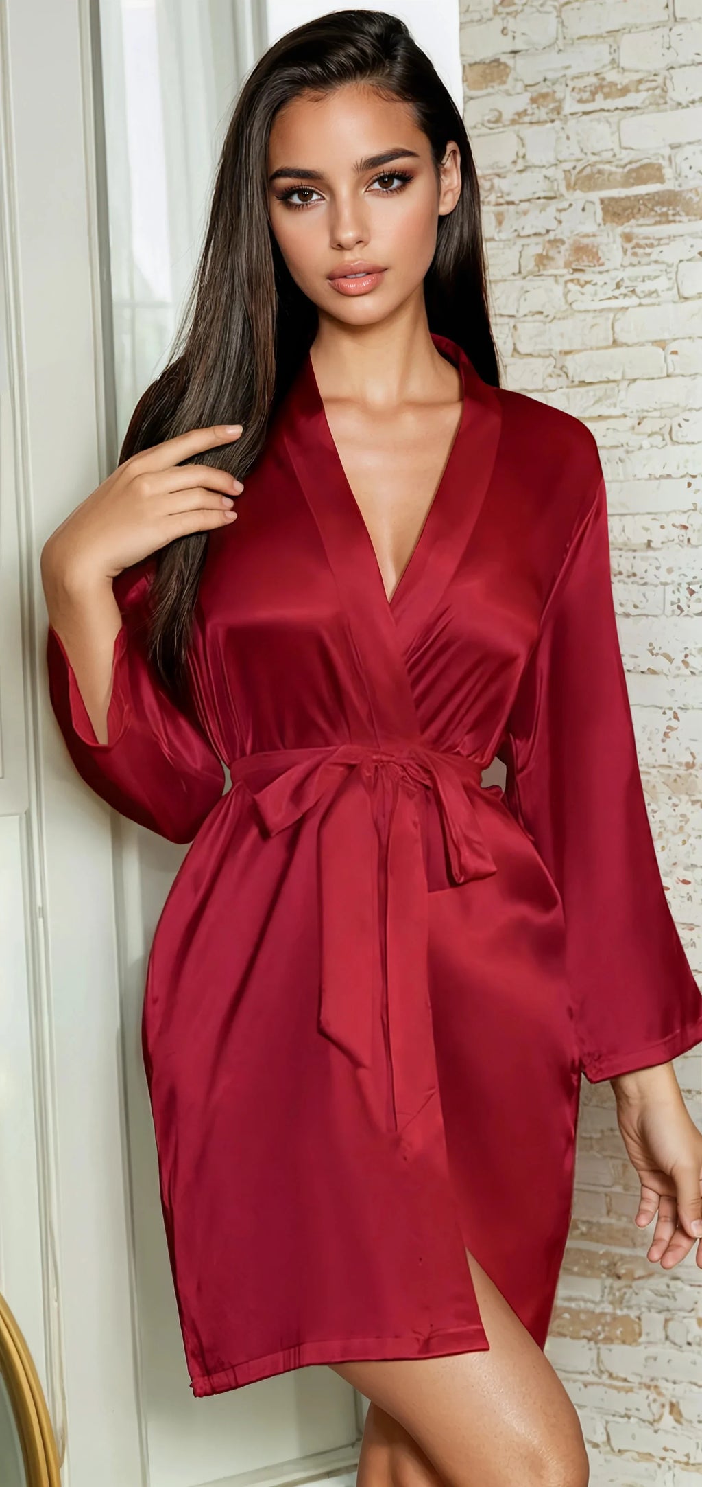 The Classic Satin Robe