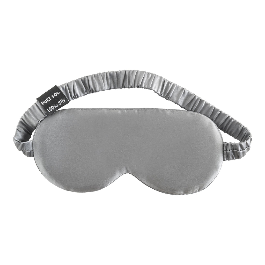 Blissful Sleep Silk Eye Mask — Navy