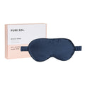 Blissful Sleep Silk Eye Mask — Navy