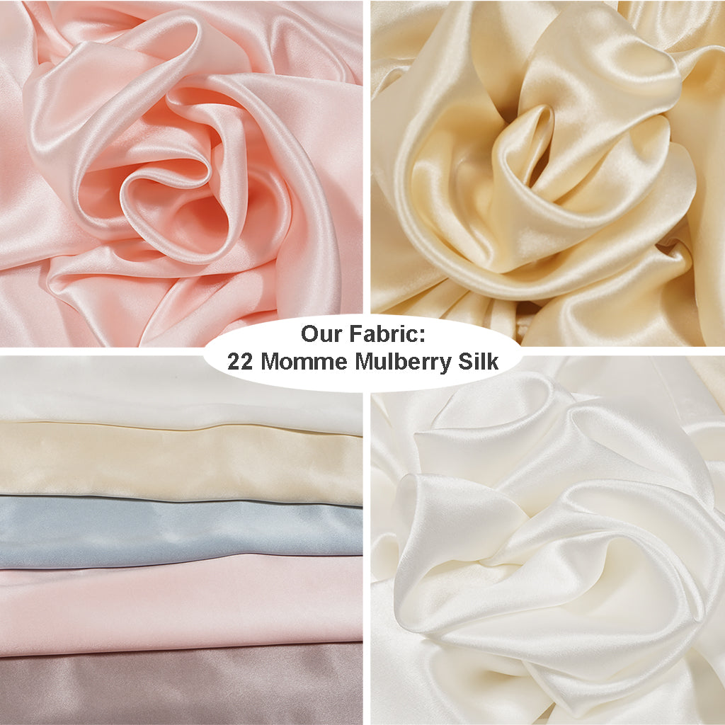 Mulberry Silk Pillowcase — Sky Blue