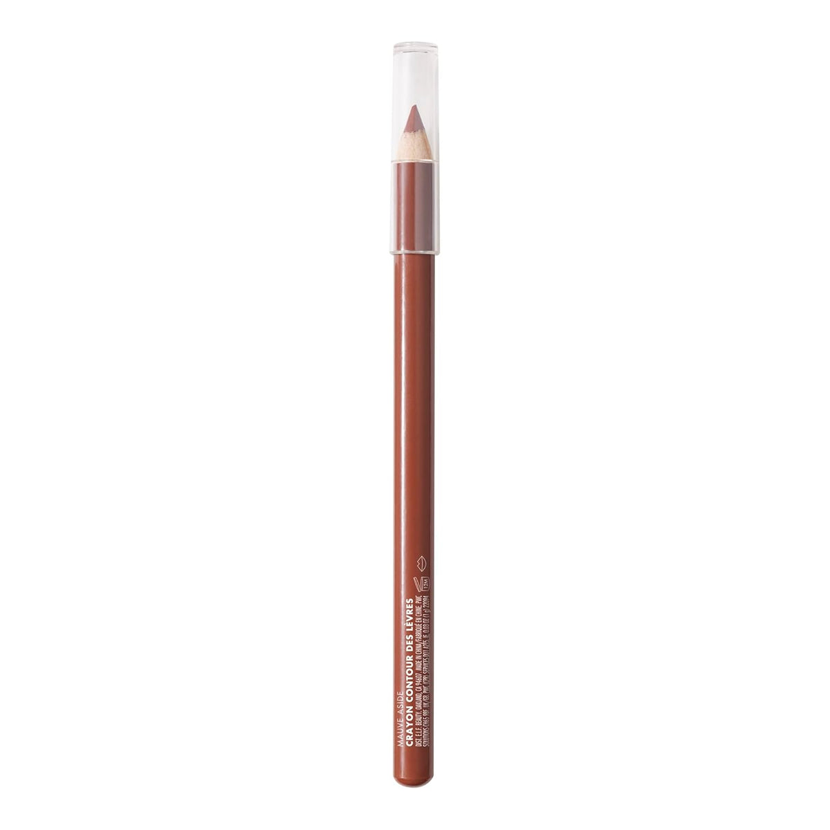 e.l.f. Cream Glide Lip Liner, Highly-Pigmented Pencil For Shaping & Sculpting Lips, Semi-Matte Finish, Vegan & Cruelty-Free, Mauve Aside