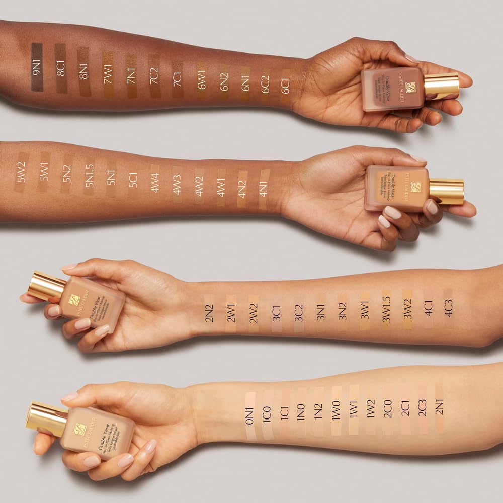 Estée Lauder Double Wear Stay-in-Place 24-Hour Long-Wear Matte Foundation Makeup, 1 Fl Oz
