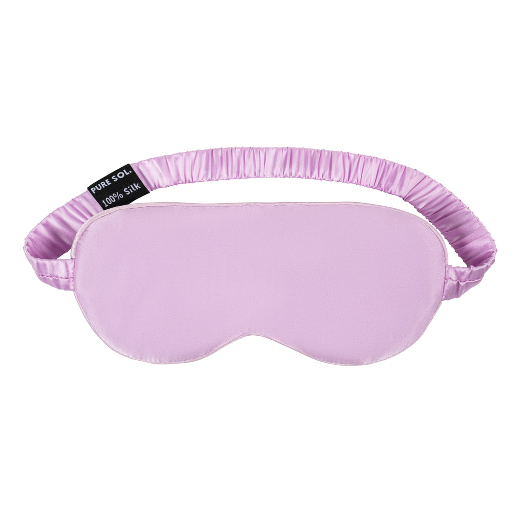 Blissful Sleep Silk Eye Mask — Navy