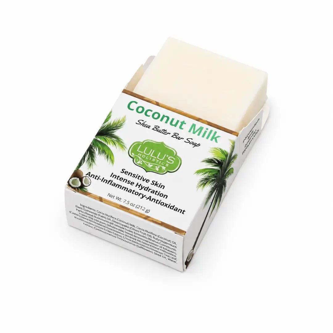 Lulu's Holistics Turmeric & Lavender Shea Butter Bar Soap – Calming Brightening Cleanse