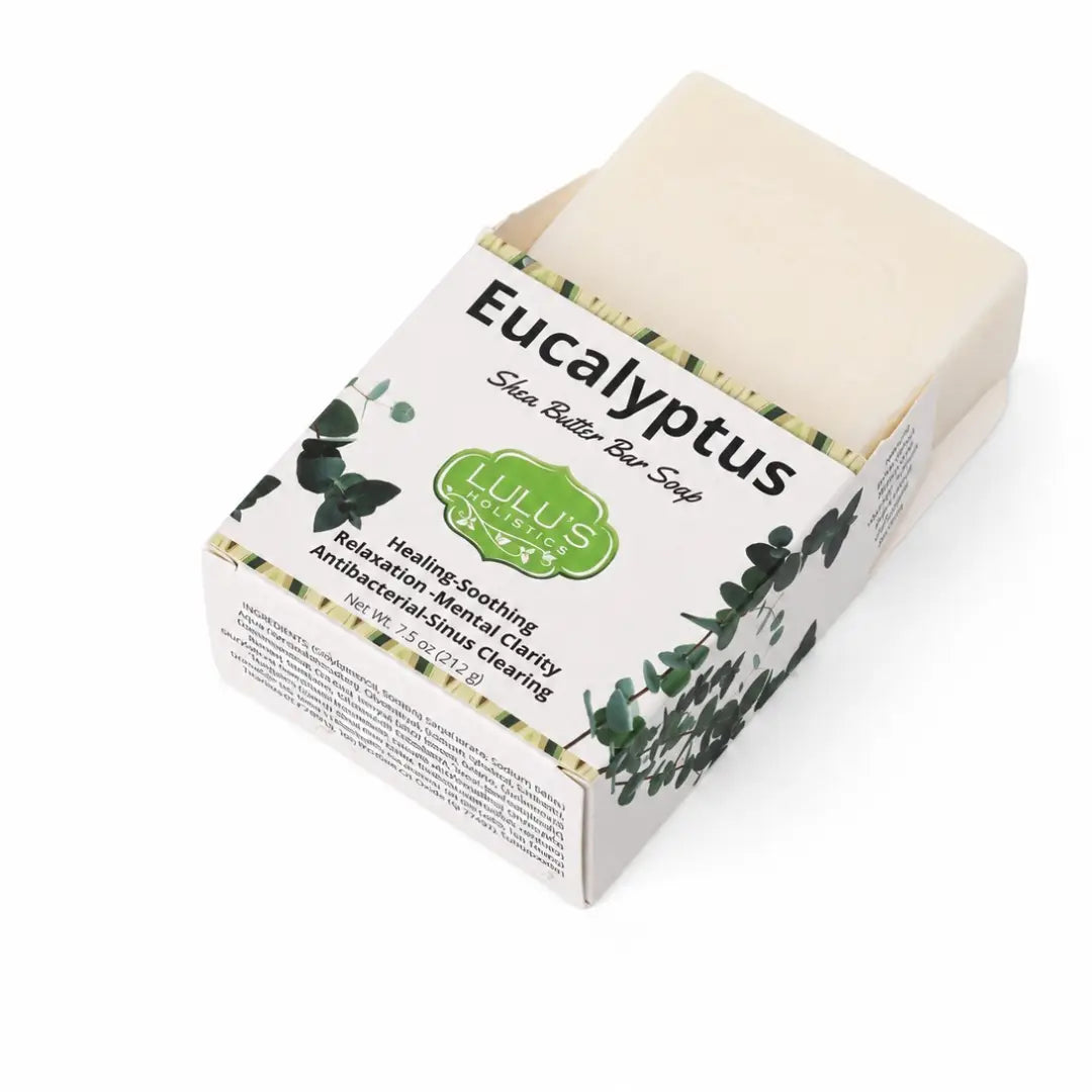 Lulu's Holistics Cedarwood Coconut Shea Butter Bar Soap – Balancing Cleanse