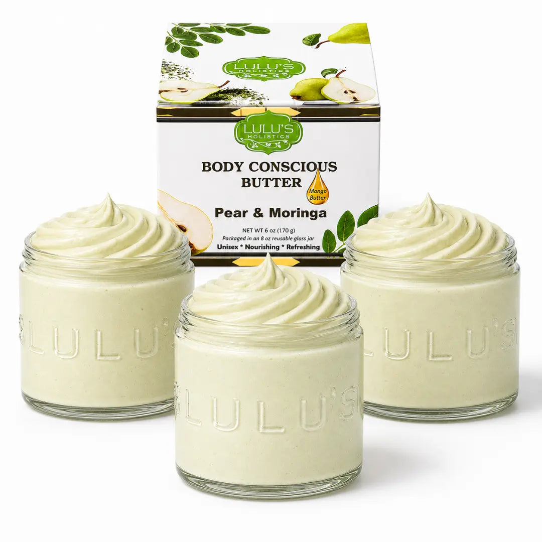 Lulu's Holistics Refined Unscented Whipped Body Butter – Gentle, Everyday Hydration