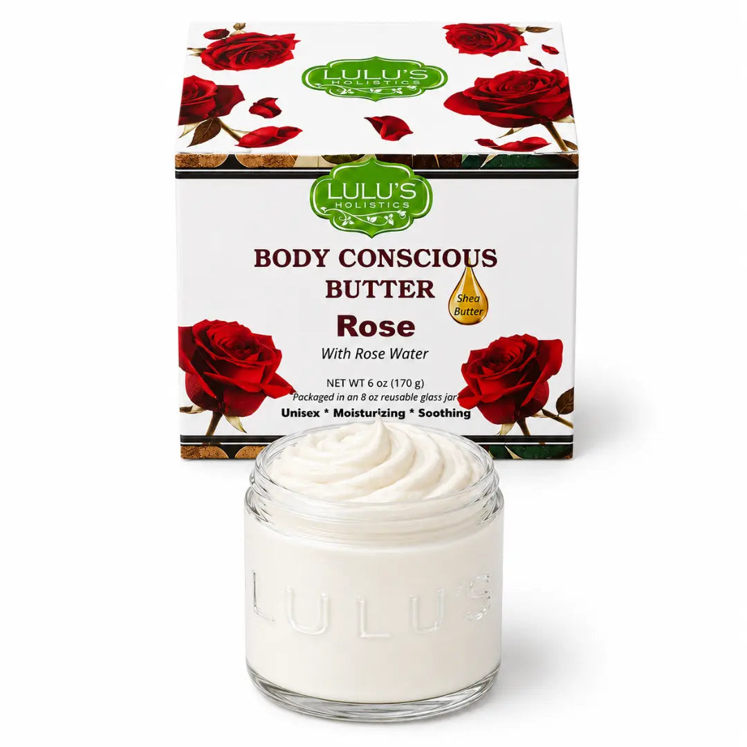 Lulu's Holistics Refined Unscented Whipped Body Butter – Gentle, Everyday Hydration