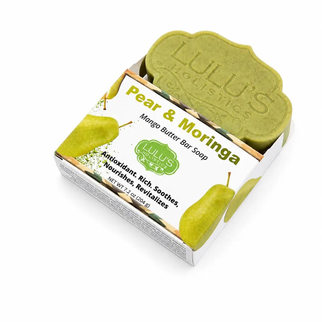 Lulu's Holistics Orange Vitamin C Turmeric Mango Butter Bar Soap – Brightening Cleanse