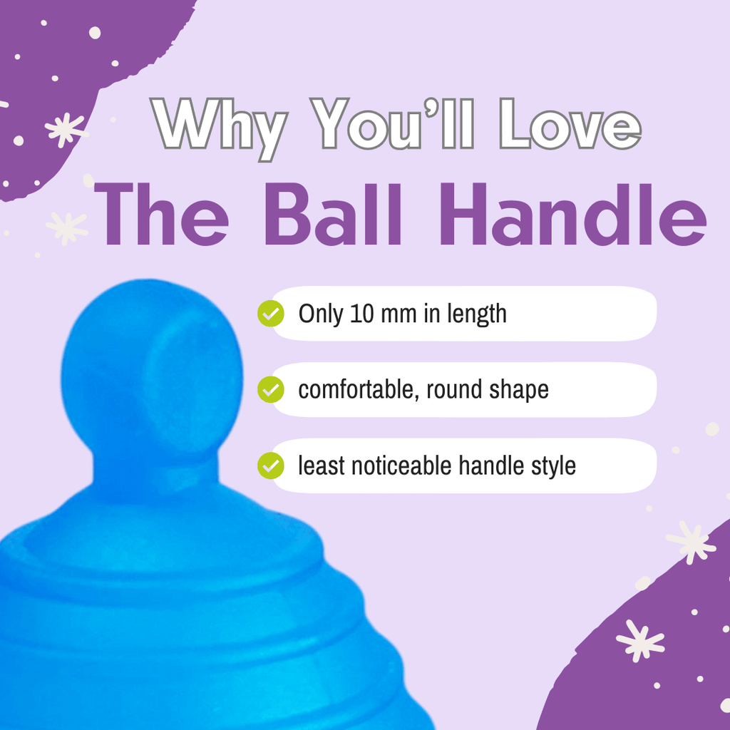 MeLuna Heavy Flow Menstrual Cup | High Capacity XL | Classic | Ball Handle