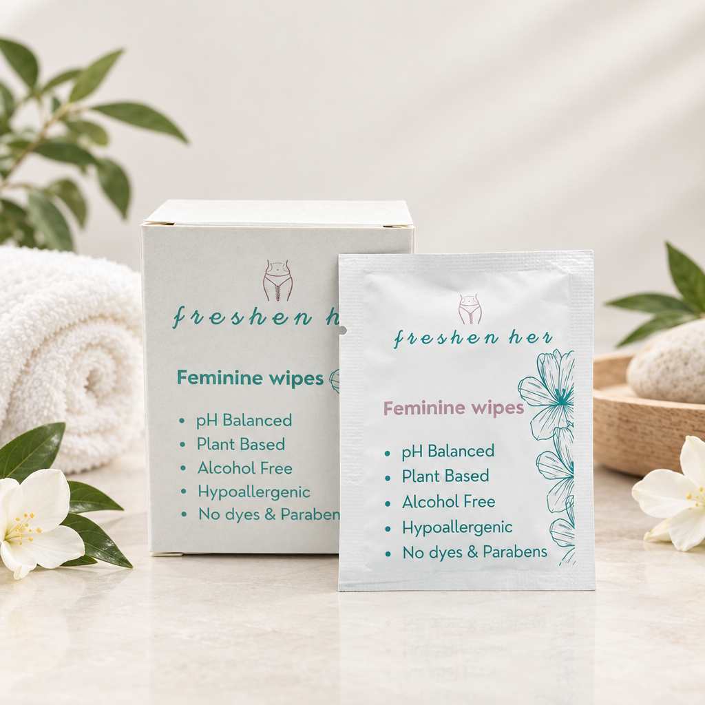 Unscented Feminine Wipes (10-Pack)