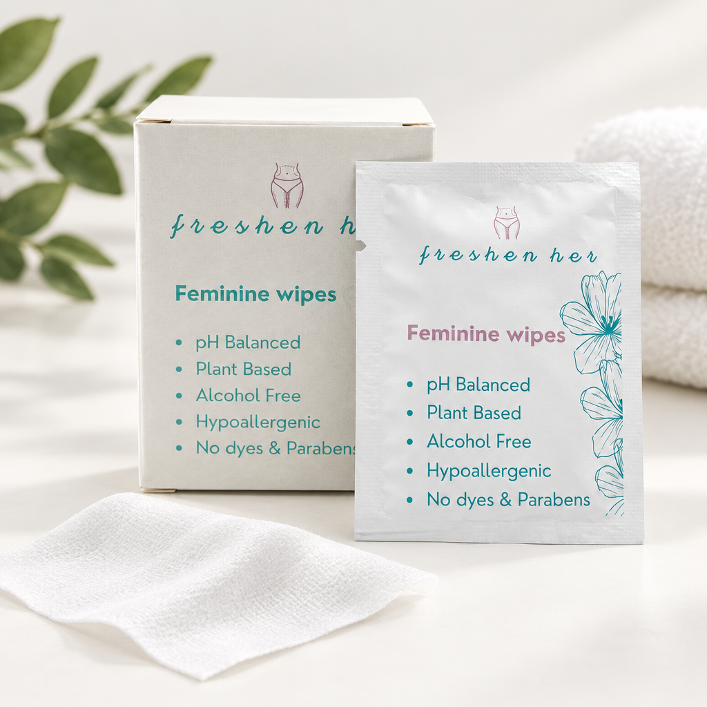 Unscented Feminine Wipes (10-Pack)