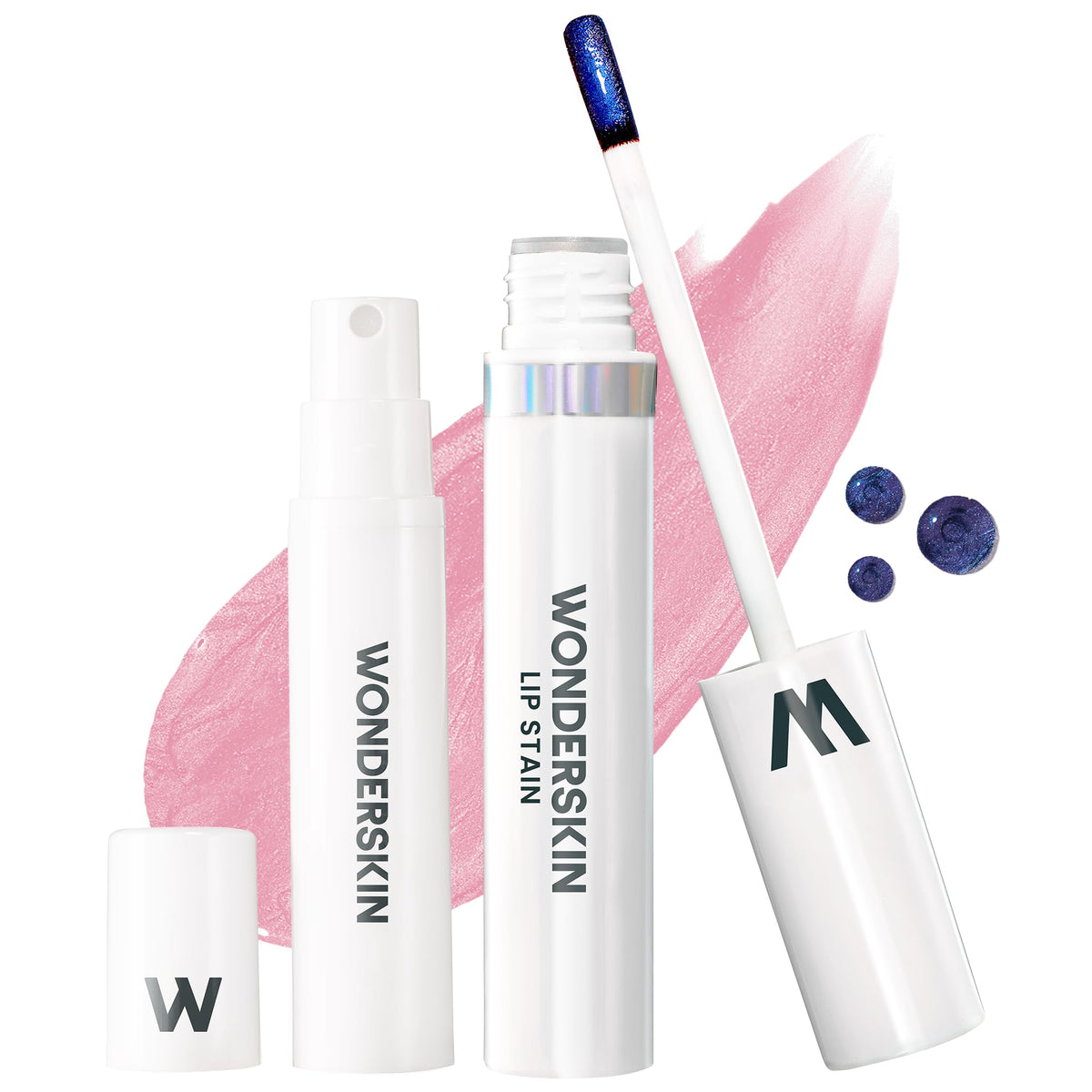 Wonderskin Wonder Blading All Day Lip Stain Peel Off Masque - Long Lasting, Waterproof and Transfer Proof Nude Lip Tint, Matte Finish Peel Off Lip Stain (Whimsical Masque)